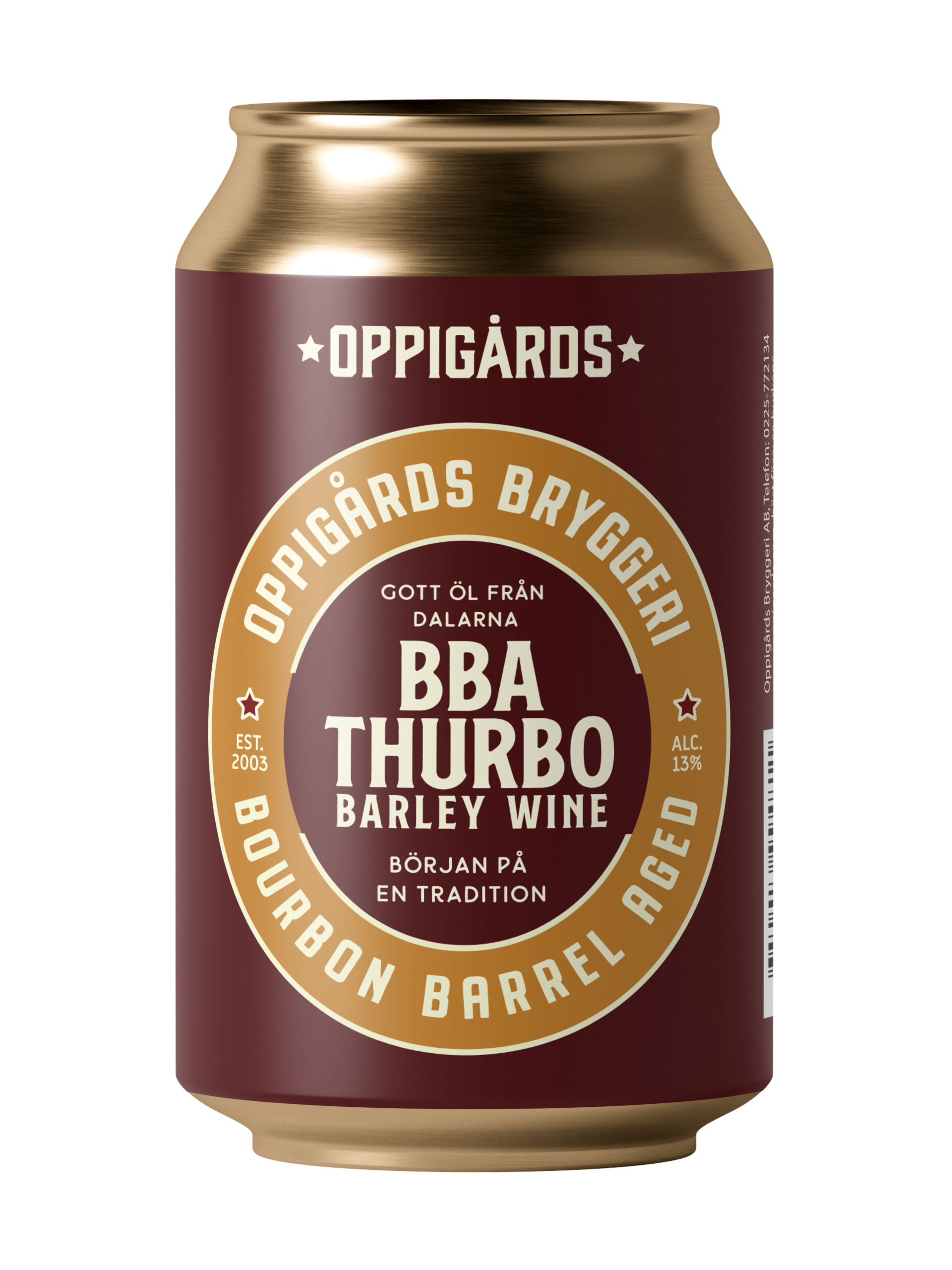 Ölburk på BBA Thurbo Barley Wine