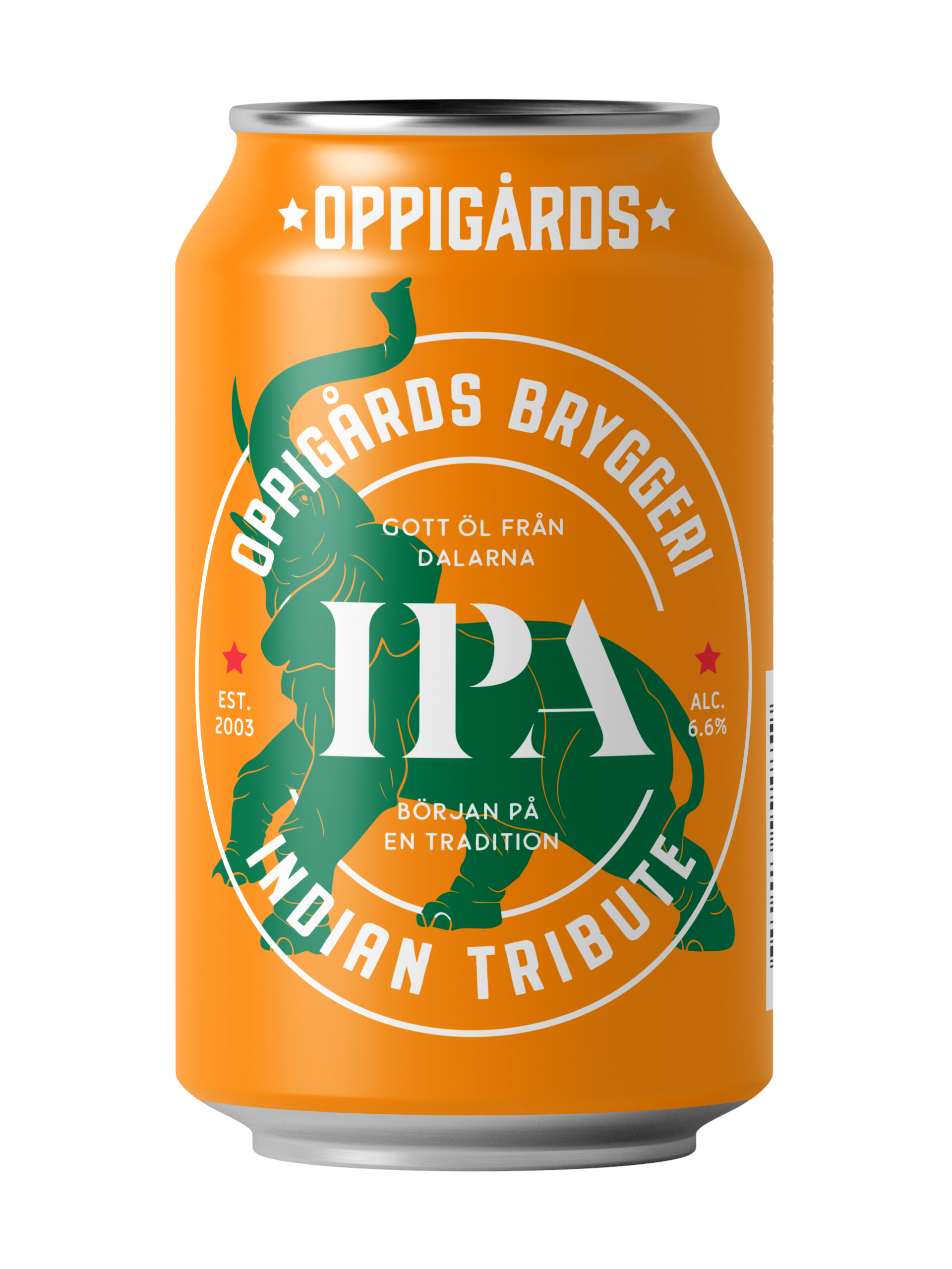 burk indian tribute från Oppigårds