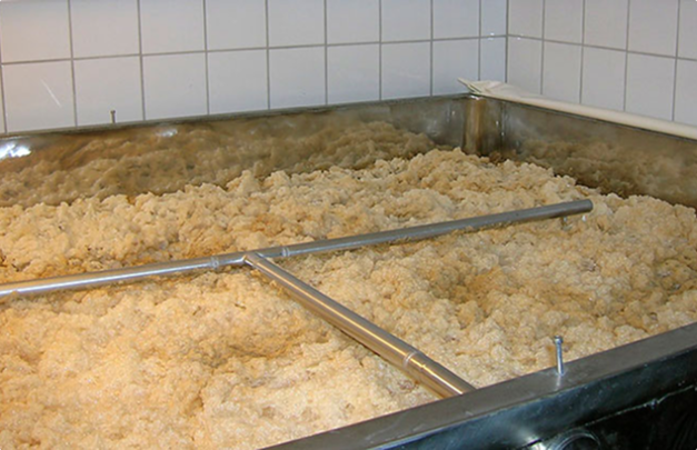 Oppigårds första öl malt inmäskning