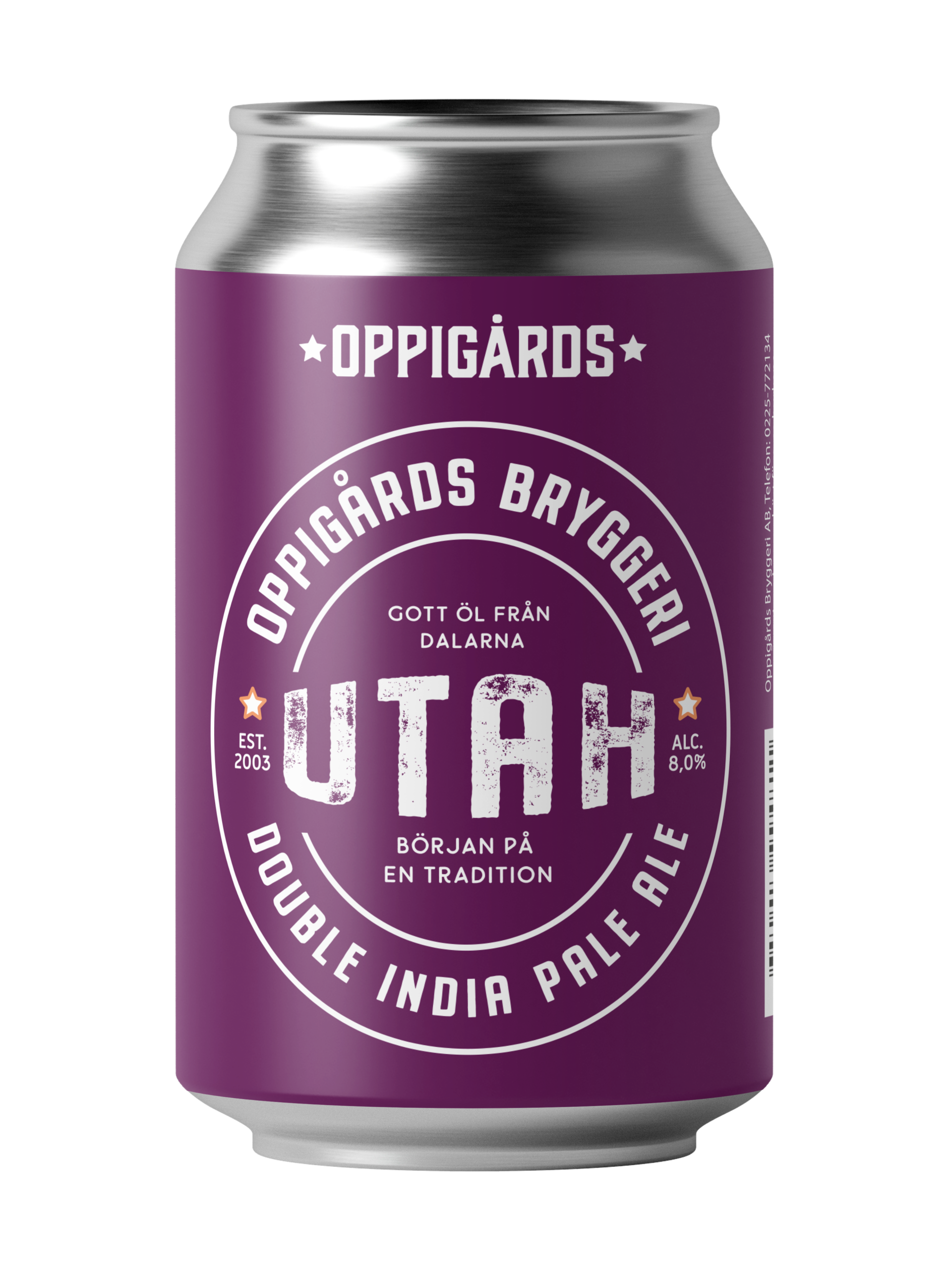 Ölburk av sorten Utah från Oppigårds bryggeri