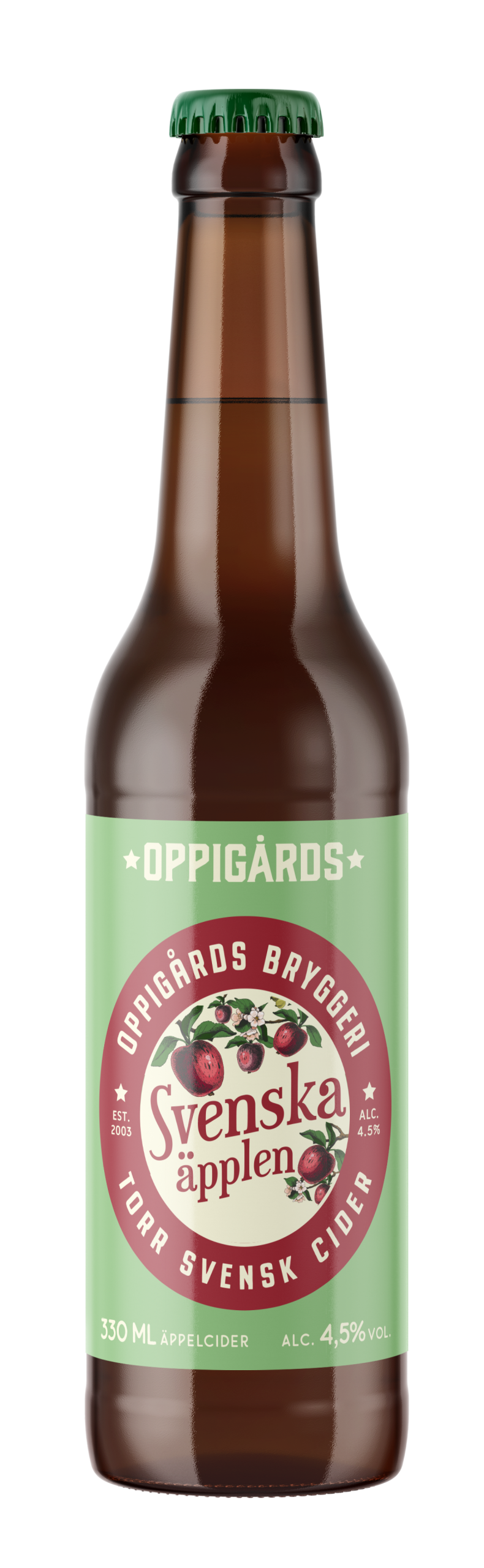 flaska Svenska äpplen från Oppigårds