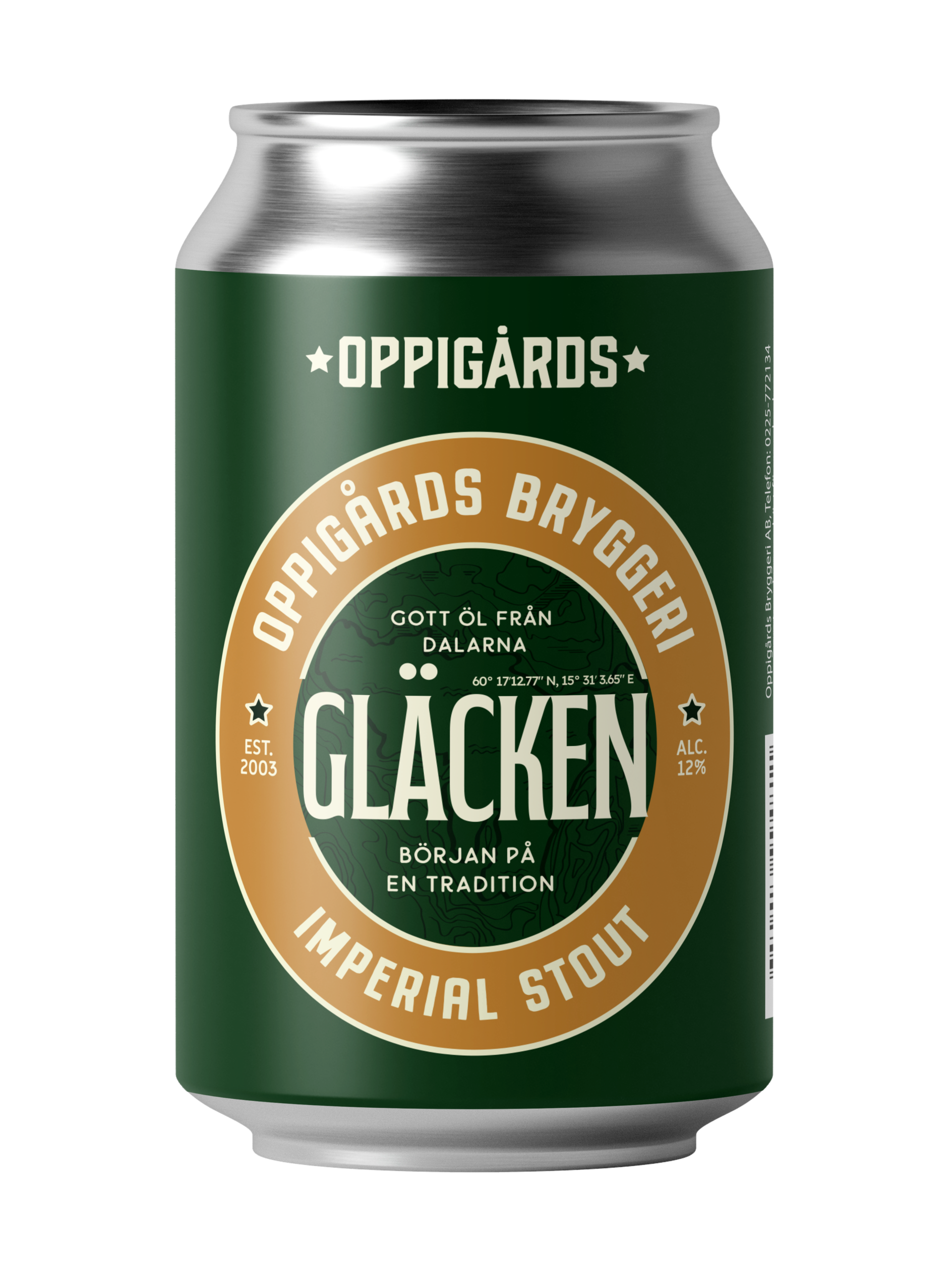 Ölburk av sorten Gläcken från Oppigårds bryggeri